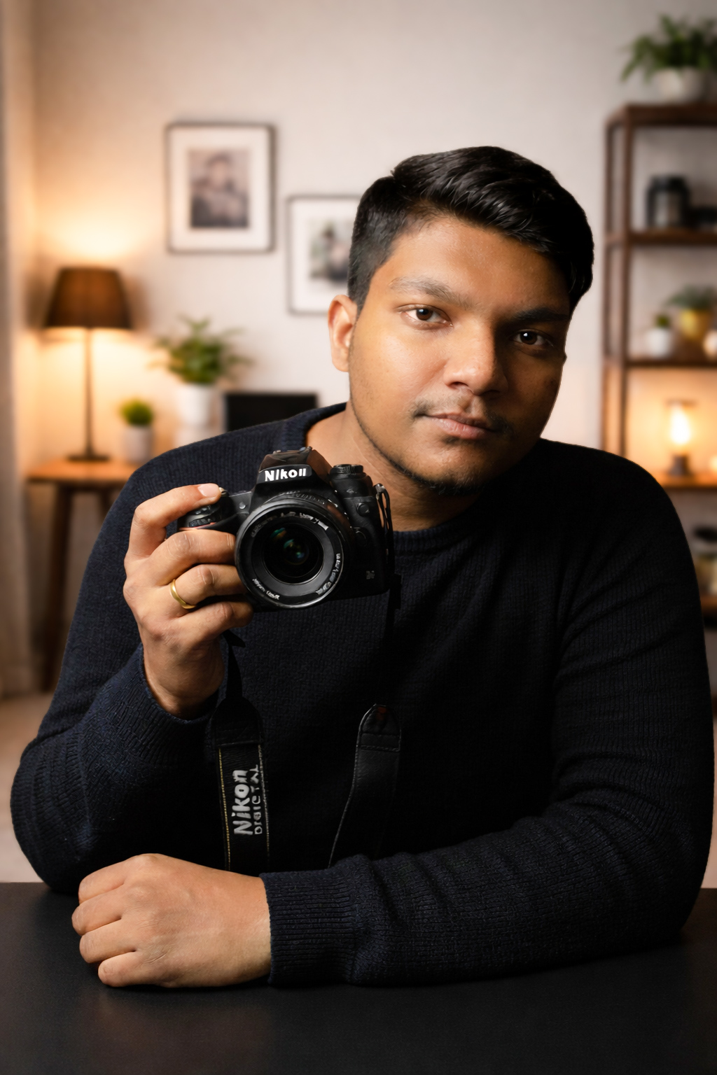 Photographer at work